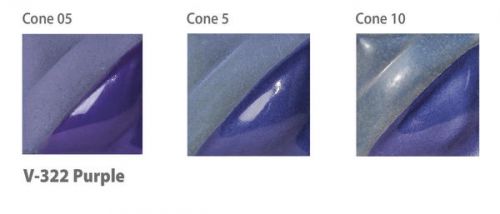 AMACO Velvet Underglaze V-322 - Purple - 1 pint